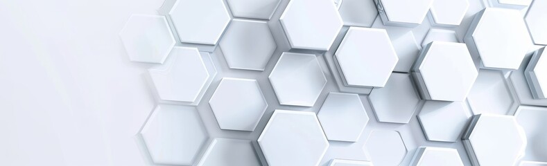 Poster - Backgrounds with a hexagonal pattern, abstract geometric backdrops, or wallpapers with text areas