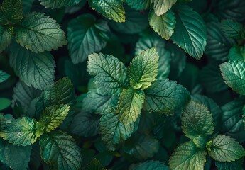 Canvas Print - Green Leaf Garden - Organic Nature Beauty