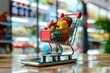 © Sergej Gerasimov - Top tier supermarket online shopping list with complimentary shipping via mobile app marketplace