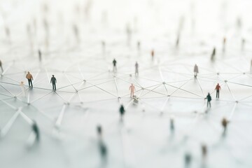 people connected by social network