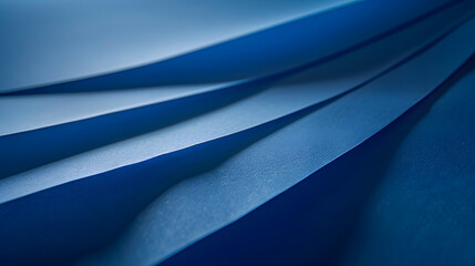 Canvas Print - Up close blue construction paper backdrop