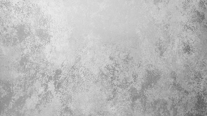 Fototapete - A grey wall with a lot of cracks and holes. The wall is made of concrete and has a rough texture