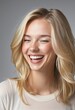 © SR07XC3 - Stylish woman with a radiant smile, representing modern beauty and happiness