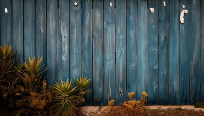 wood wall painted weathered blue vintage blue wood plank background old blue wooden wall coming from beach