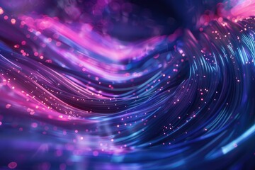 Poster - A vibrant, abstract background featuring purple, blue, and light colors