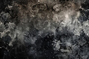 Poster - A worn-out city wall with graffiti and dirt