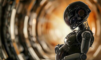 Poster - Pregnant Robot. Generative ai