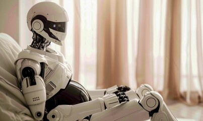 Poster - Pregnant Robot. Generative ai