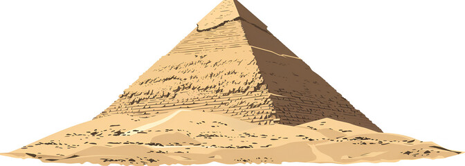 Wall Mural - Pyramids illustration