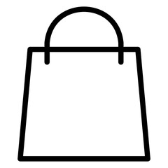 Canvas Print - shopping bag icon 