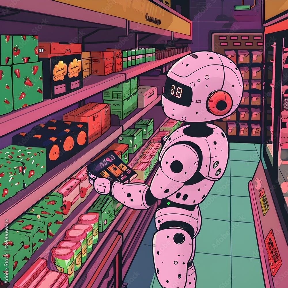 Library Inventory Robot Robots Transforming Retail with Automated Checkout and Inventory ...