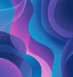 © Georgii - Abstract fluid gradient background in blue, purple, and pink hues for mobile wallpapers