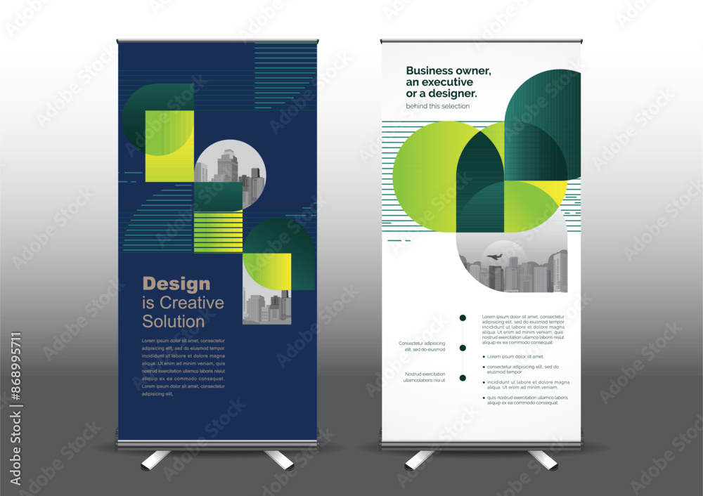 RollUp template vector illustration, Designed for style applied to the ...