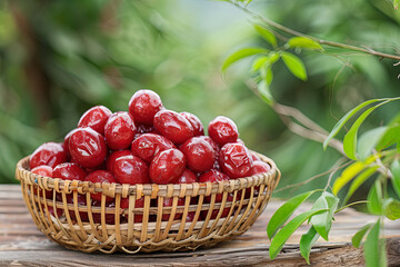 Chinese red dates, nutritious and delicious