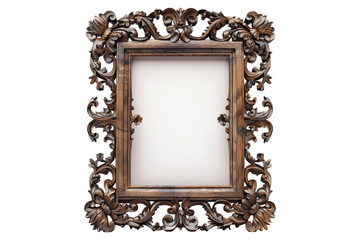 Wall Mural - Ornate Wooden Frame