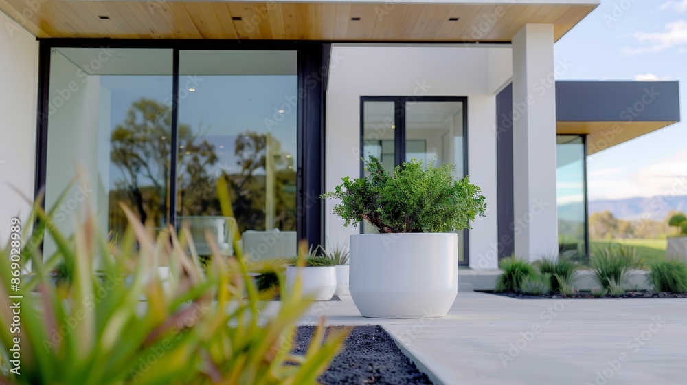 Image showcasing Sustainable greywater recycling using plastic buckets, seamlessly ...
