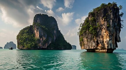 Canvas Print - tropical island