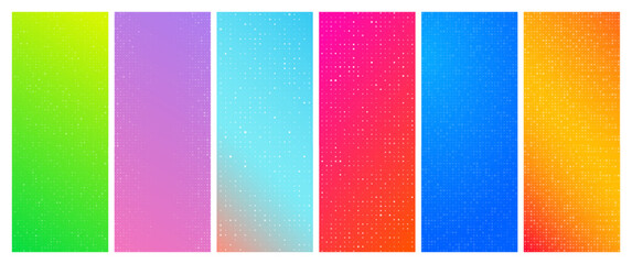 Poster - Abstract gradient geometric background with squares