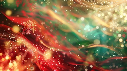 Poster - Bright bokeh abstract background with a festive and celebratory feel. Perfect for holiday and party