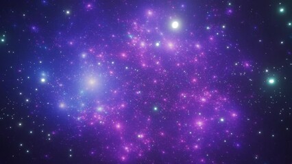 Wall Mural - nebula nad galaxy in outer space