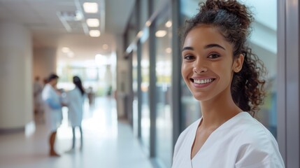 Wall Mural - The smiling healthcare professional