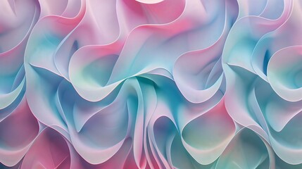 Poster - A captivating abstract background with pink, blue, and green patterns, ideal for creative projects.