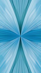 Wall Mural - Symmetrical Blue Abstract background