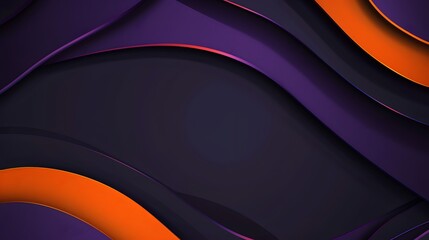 Wall Mural - purple and orange purple wave background 