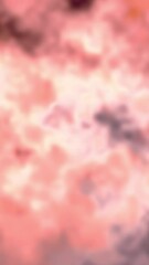Poster - Delicate orange background.Motion.A bright background in abstraction that sparkles with different light white rays .