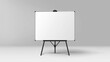 © Mark - An easel presentation stand, a white board on a tripod, a realistic office frame for displaying signage at conferences and meetings, and a portable projector screen.