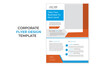 © mahvora_grphx - Modern and creative business flyer template.Colorful flyer for agency. A corporate flyer is a great tool for promoting your business.
