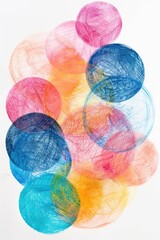 Wall Mural - A collection of colorful balloons floating in the air