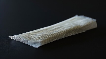 Poster - A piece of cloth sitting on top of a table