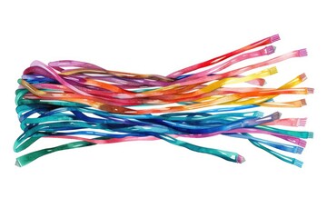 Poster - A collection of colorful toothbrushes for oral hygiene