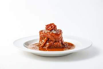 Canvas Print - Braised Pork Belly with Sesame Seeds