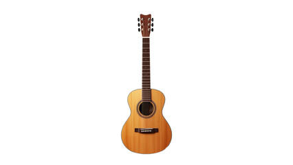 Wall Mural - classic guitar cutout. isolated guitar on transparent background