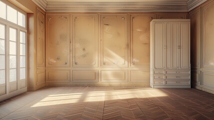 Wall Mural - Empty Room with Sunlight