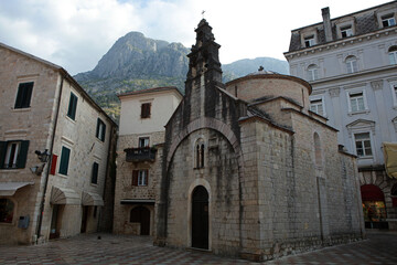 Poster - Church of Saint Luke in Kotor, Montenegro 