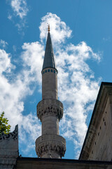 Wall Mural - Istanbul European Side Eminonu New Mosque Spice Bazaar Shopping Center Heart of the City Tourist Historical Peninsula Old Unique Buildings