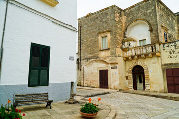 Wall Mural - Il borgo autentico di Specchia, Lecce,Puglia,Italia