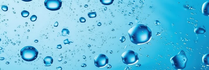 Wall Mural - Water Droplets Abstract Background