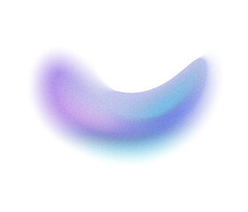 Holo gradient shape and noise texture, blurred, transparent background