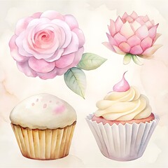 Sticker -  cupcakes