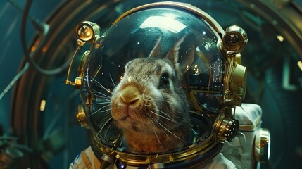 Canvas Print - Space Bunny