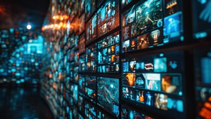 Wall of Screens: A Digital Universe
