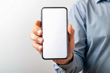 Mobile phone screen mockup