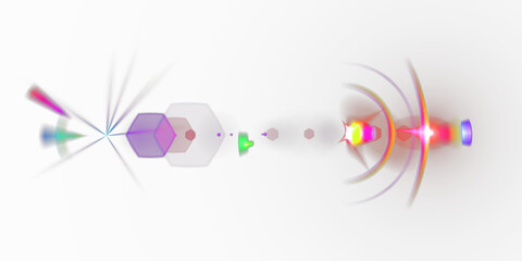 Wall Mural - glow effect. star sparkles on a transparent background. light effects, lens flares, sun flash with r