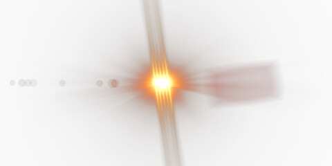 Wall Mural - glow effect. star sparkles on a transparent background. light effects, lens flares, sun flash with r