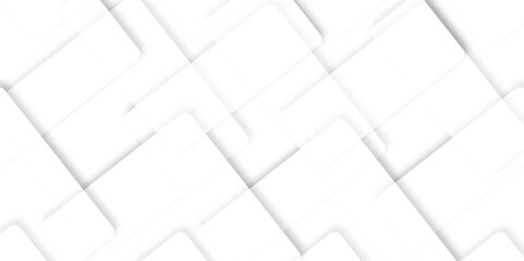 Poster - Abstract modern white and gray pattern geometric luxury gradient line background random square shape design. 3d shadow effects, modern design template background. layered geometric triangle shapes.