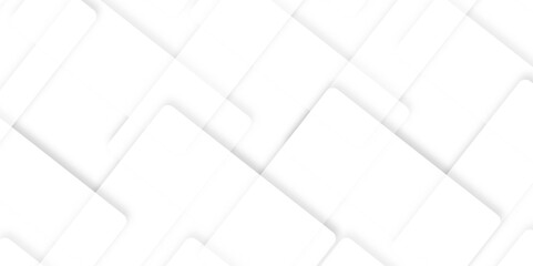 Poster - Abstract modern white and gray pattern geometric luxury gradient line background random square shape design. 3d shadow effects, modern design template background. layered geometric triangle shapes.